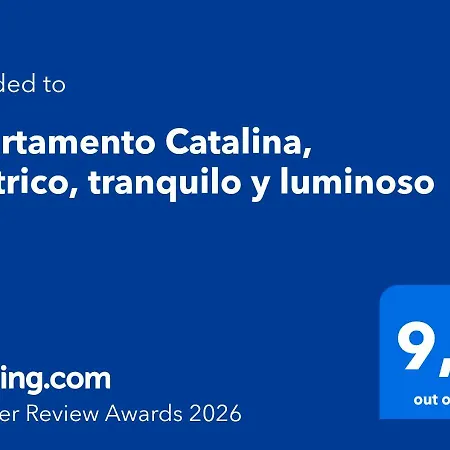 Catalina, Céntrico, Tranquilo Y Luminoso Apartamento *